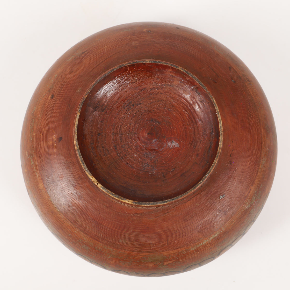 Swedish Folk Art Wooden Ale Bowl (Ölbolle), 19th Century