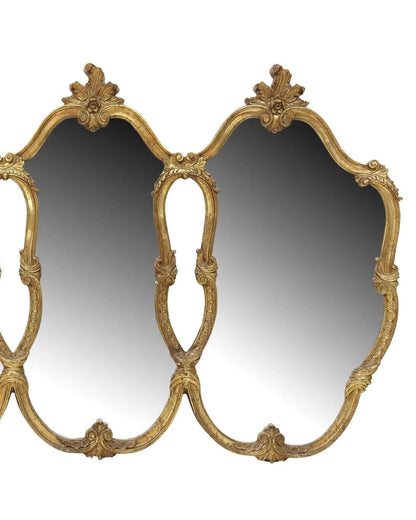 Louis XV Style Giltwood Three-Panel Wall Mirror