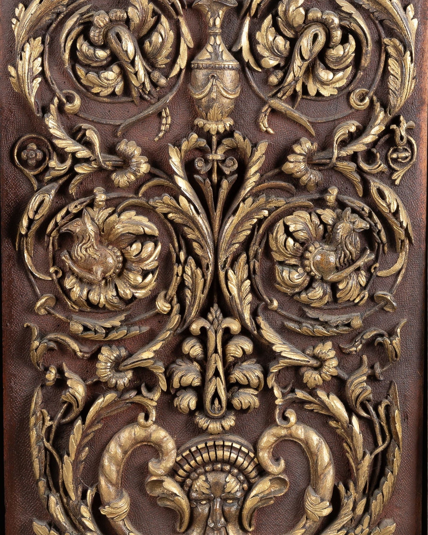 Set of Three 19th Century Carved Panels, St. Peter's Rome Provenance