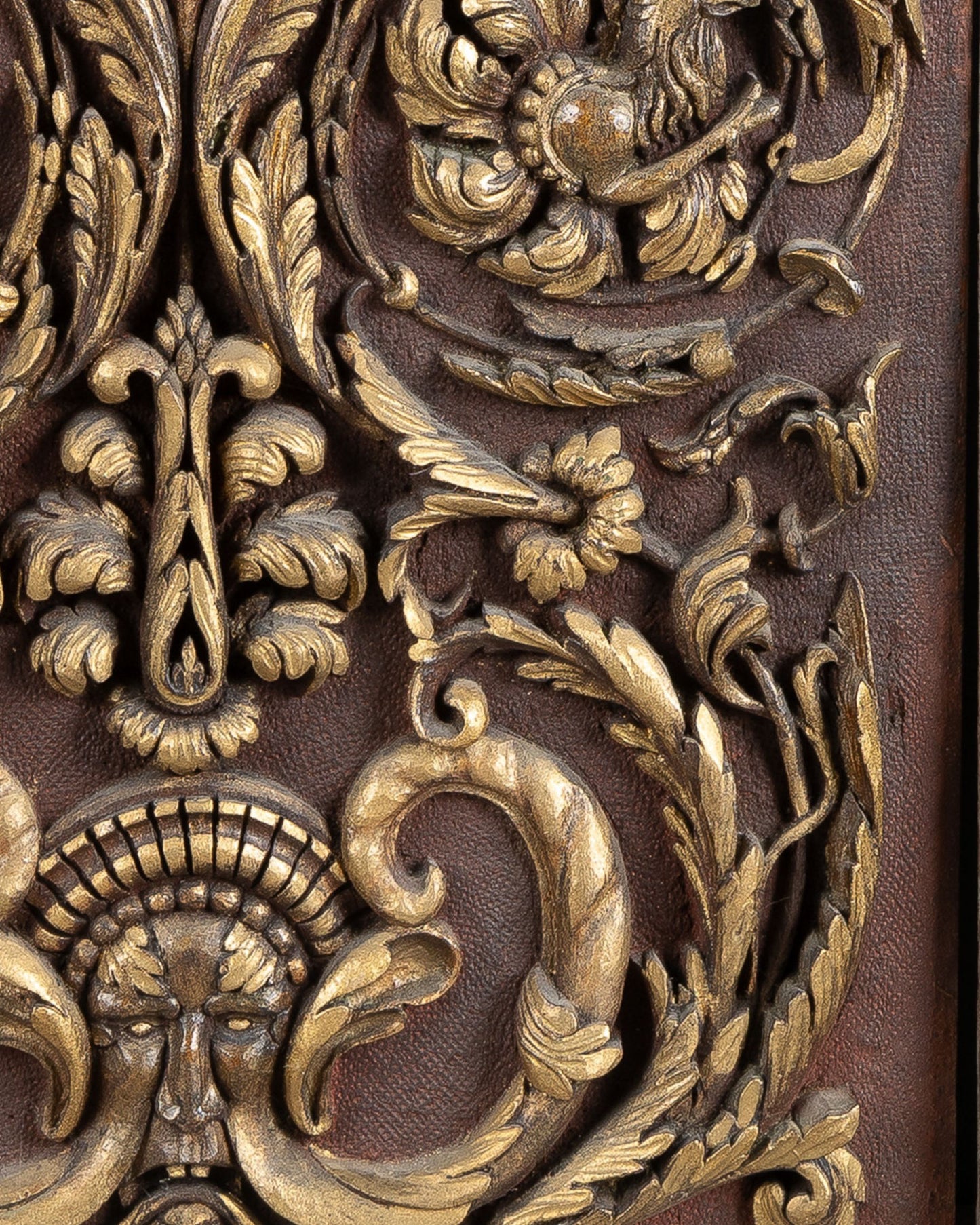 Set of Three 19th Century Carved Panels, St. Peter's Rome Provenance