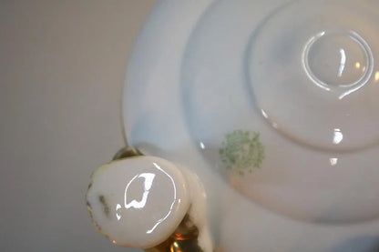 Hand-Painted Nippon Centerpiece Bowl With Swans