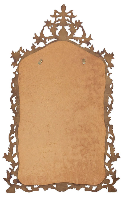 French Louis XV Style Giltwood Wall Mirror