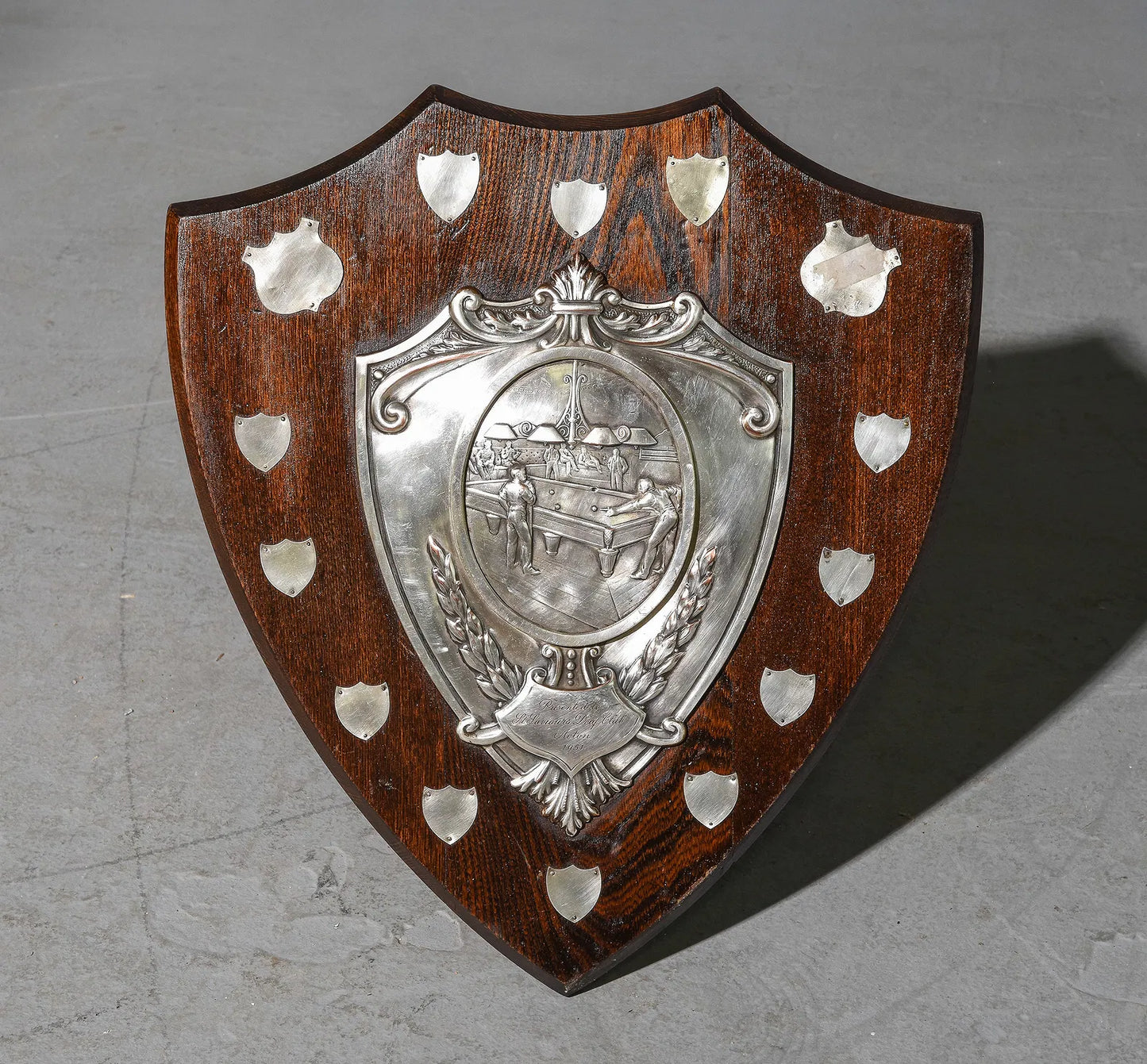 English Trophy Plaque