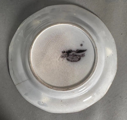 Collection of Black Transferware Ironstone, English, 19th century