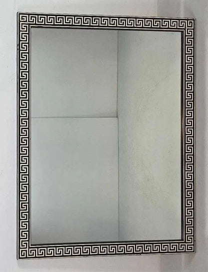 Vintage Greek Key Wall Mirror
