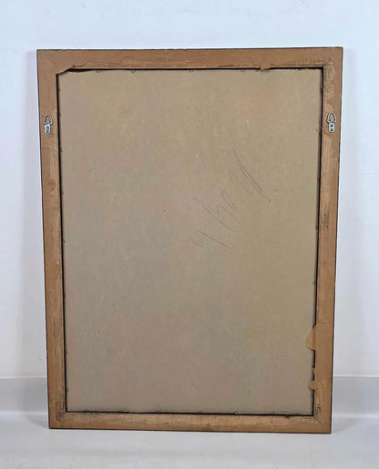 Vintage Greek Key Wall Mirror
