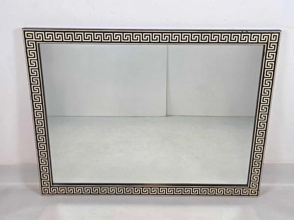 Vintage Greek Key Wall Mirror