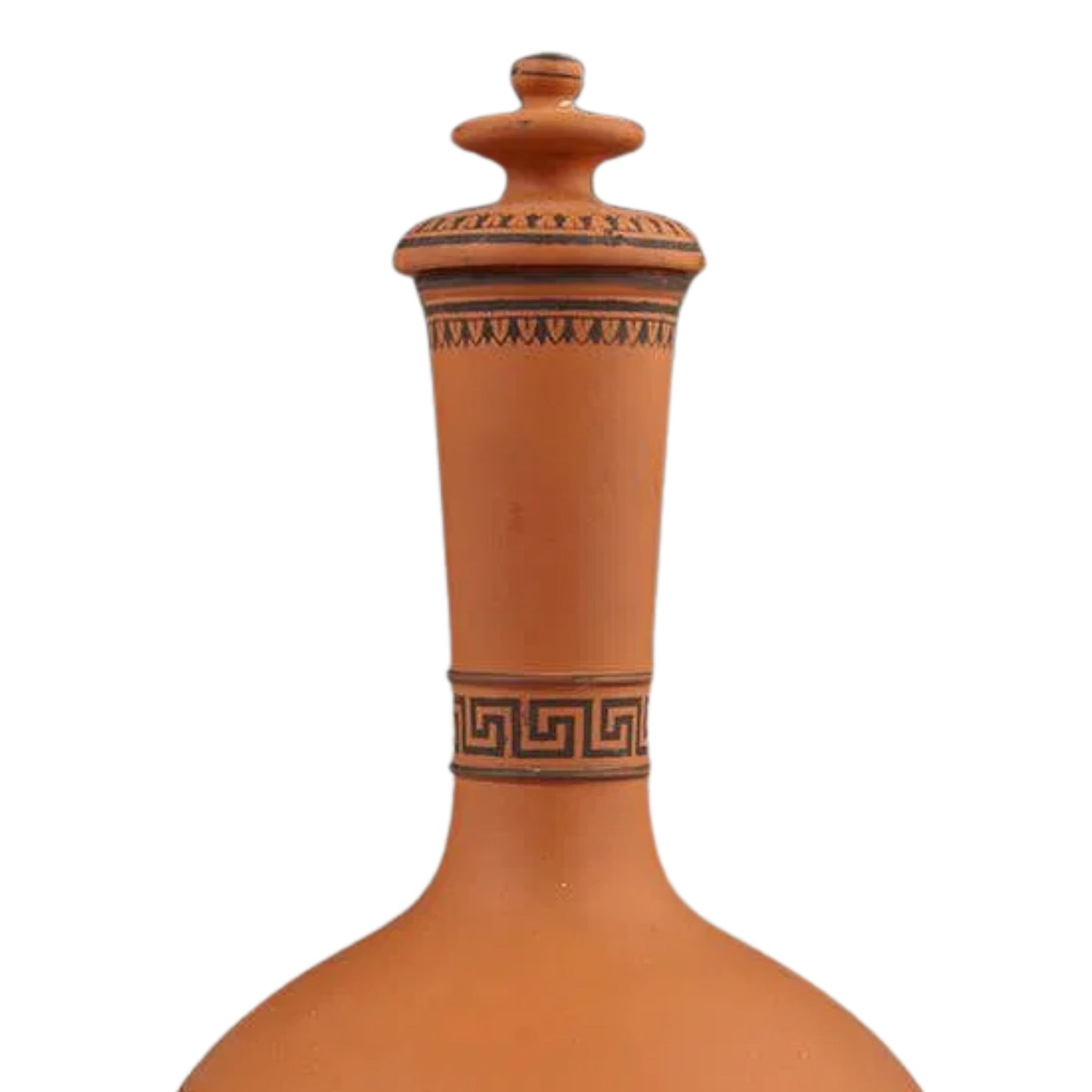 Greek Key Jar