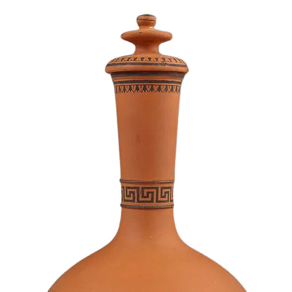Greek Key Jar