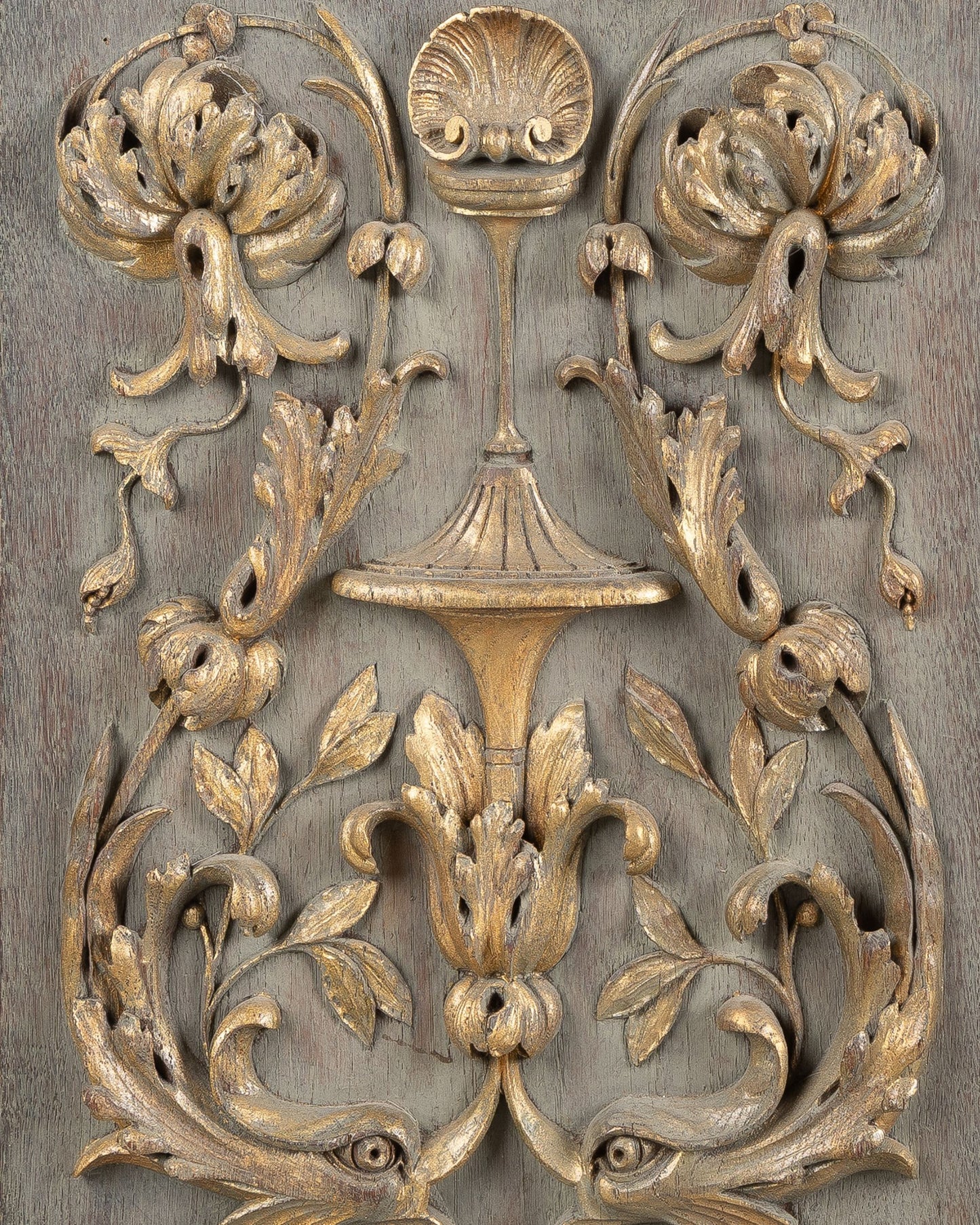 Set of Three 19th Century Carved Panels, St. Peter's Rome Provenance