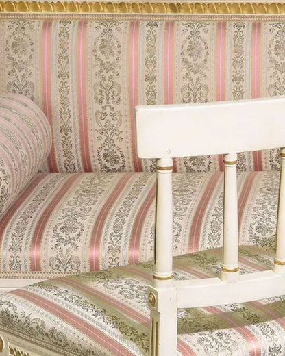 Gustavian Painted Sofa & Chairs