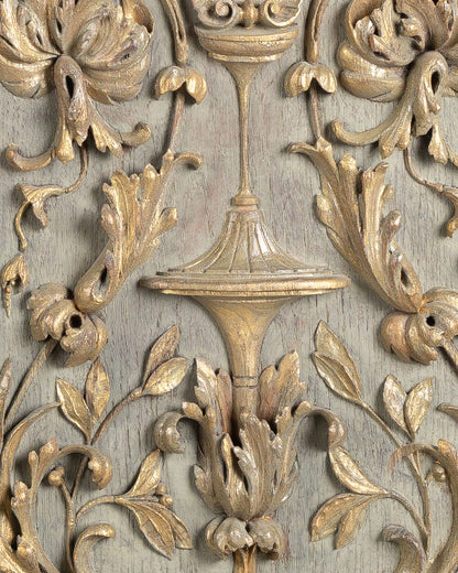 Set of Three 19th Century Carved Panels, St. Peter's Rome Provenance