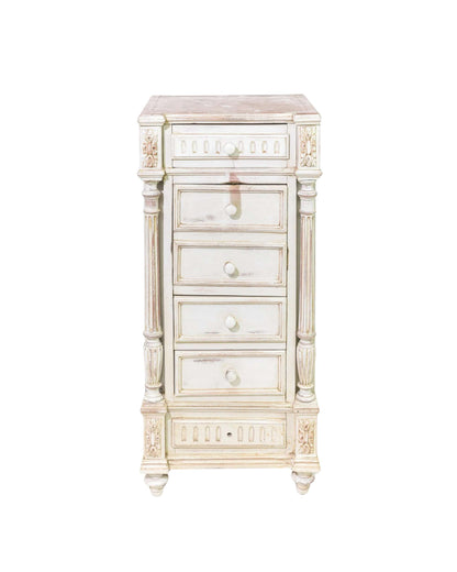 Henri II Style Marble Top Chiffonnier Chest