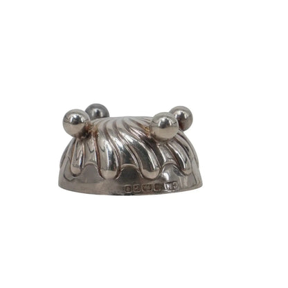 Charles Mappin Silver Plate Salt Cellars With Spoons, Sheffield 1882 (6 Pcs)