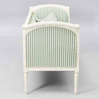 SOFA, so-called banquet sofa, Gustavian style, 20th century.
