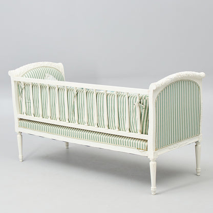 SOFA, so-called banquet sofa, Gustavian style, 20th century.