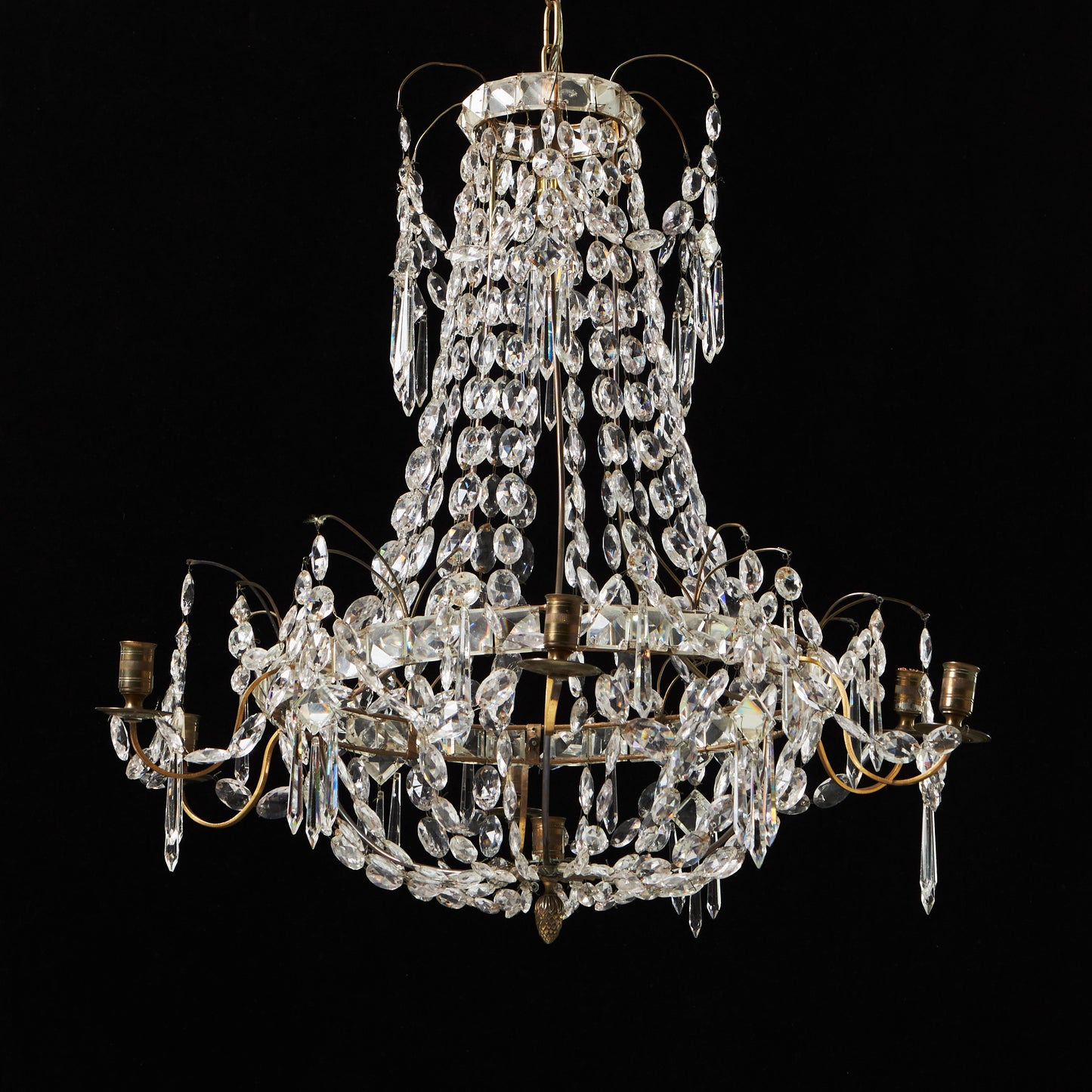 Swedish Chandelier 19c