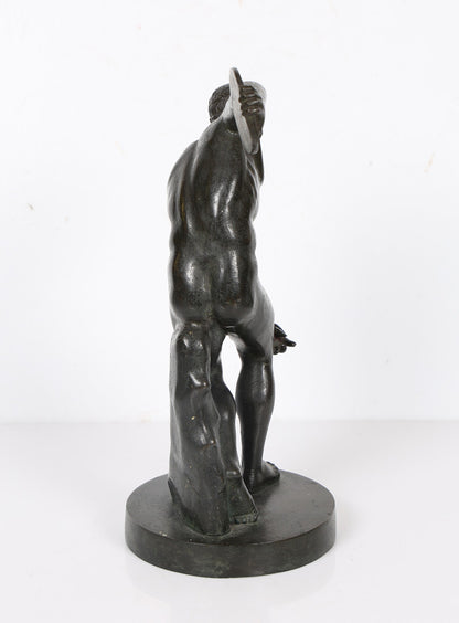 Early 19th Century Grand Tour Bronzed Discobolus