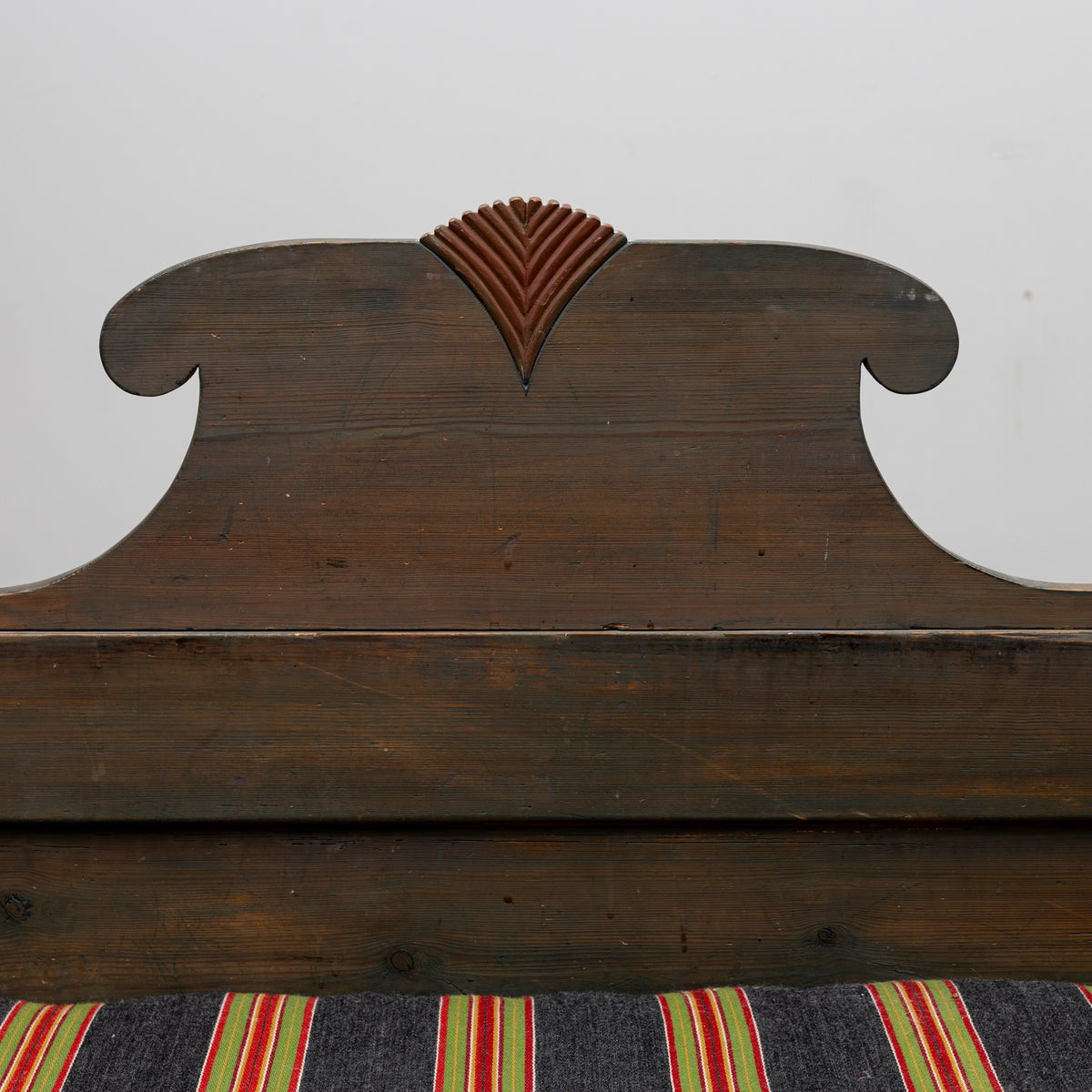 Swedish Blue Painted Pull-Out Sofa, 19th/20th Century