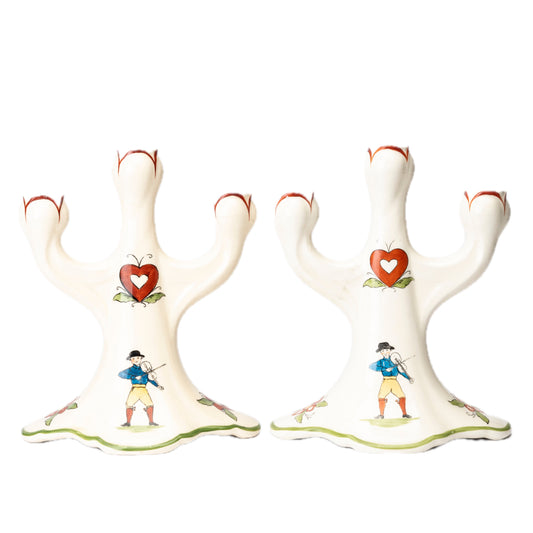 Rorstrand Daldansen Candelabra Pair