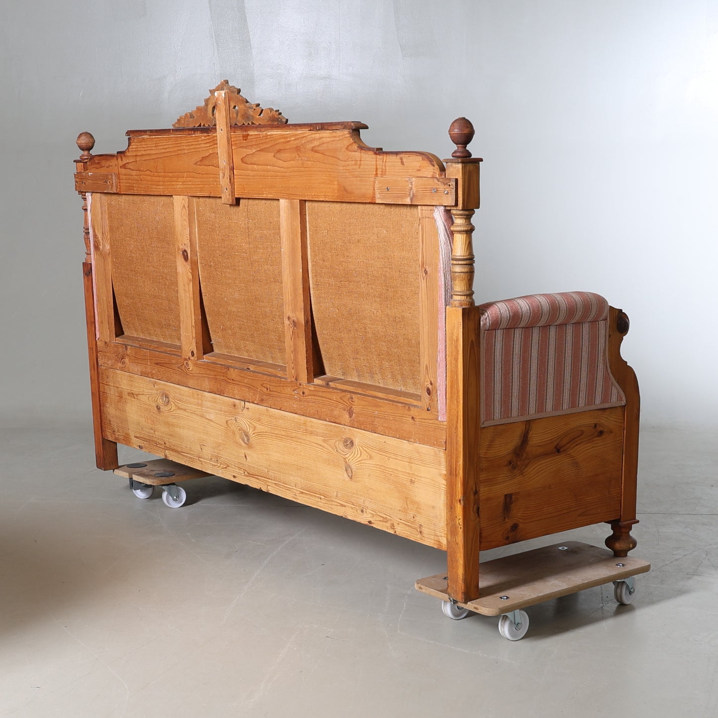 Swedish Gustavian Style Pine Kitchen Sofa