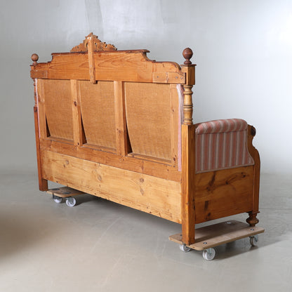 Swedish Gustavian Style Pine Kitchen Sofa