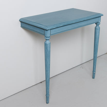 Swedish Painted Console Table with Pier Mirror, Late 20th Century