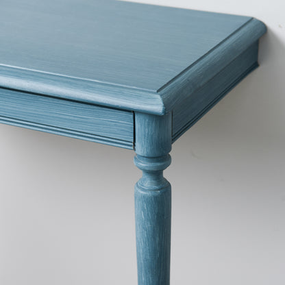 Swedish Painted Console Table with Pier Mirror, Late 20th Century