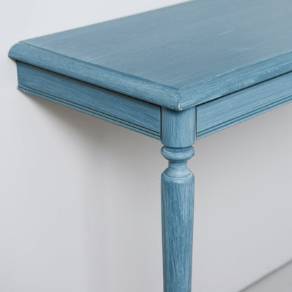 Swedish Painted Console Table with Pier Mirror, Late 20th Century