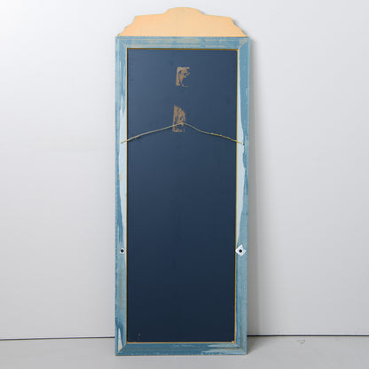 Swedish Painted Console Table with Pier Mirror, Late 20th Century