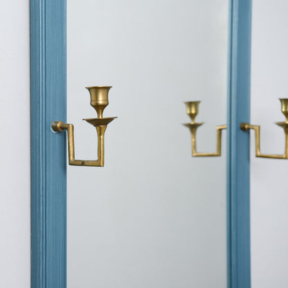 Swedish Painted Console Table with Pier Mirror, Late 20th Century