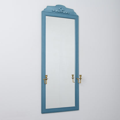 Swedish Painted Console Table with Pier Mirror, Late 20th Century