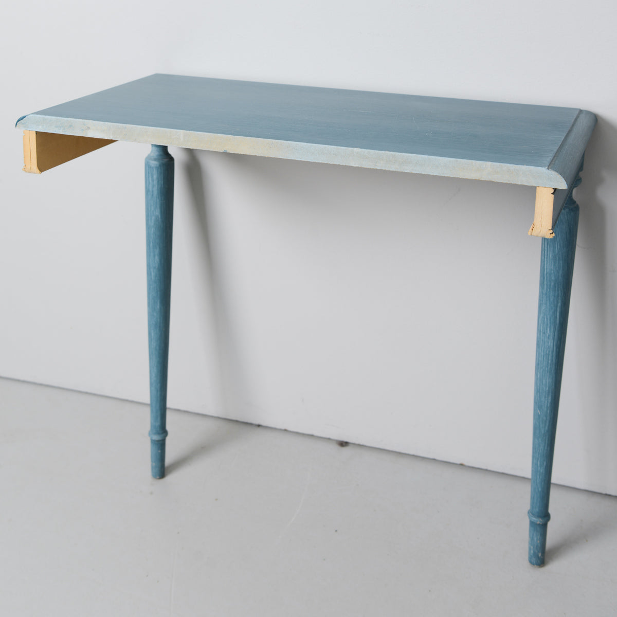 Swedish Painted Console Table with Pier Mirror, Late 20th Century