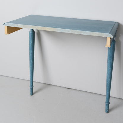Swedish Painted Console Table with Pier Mirror, Late 20th Century