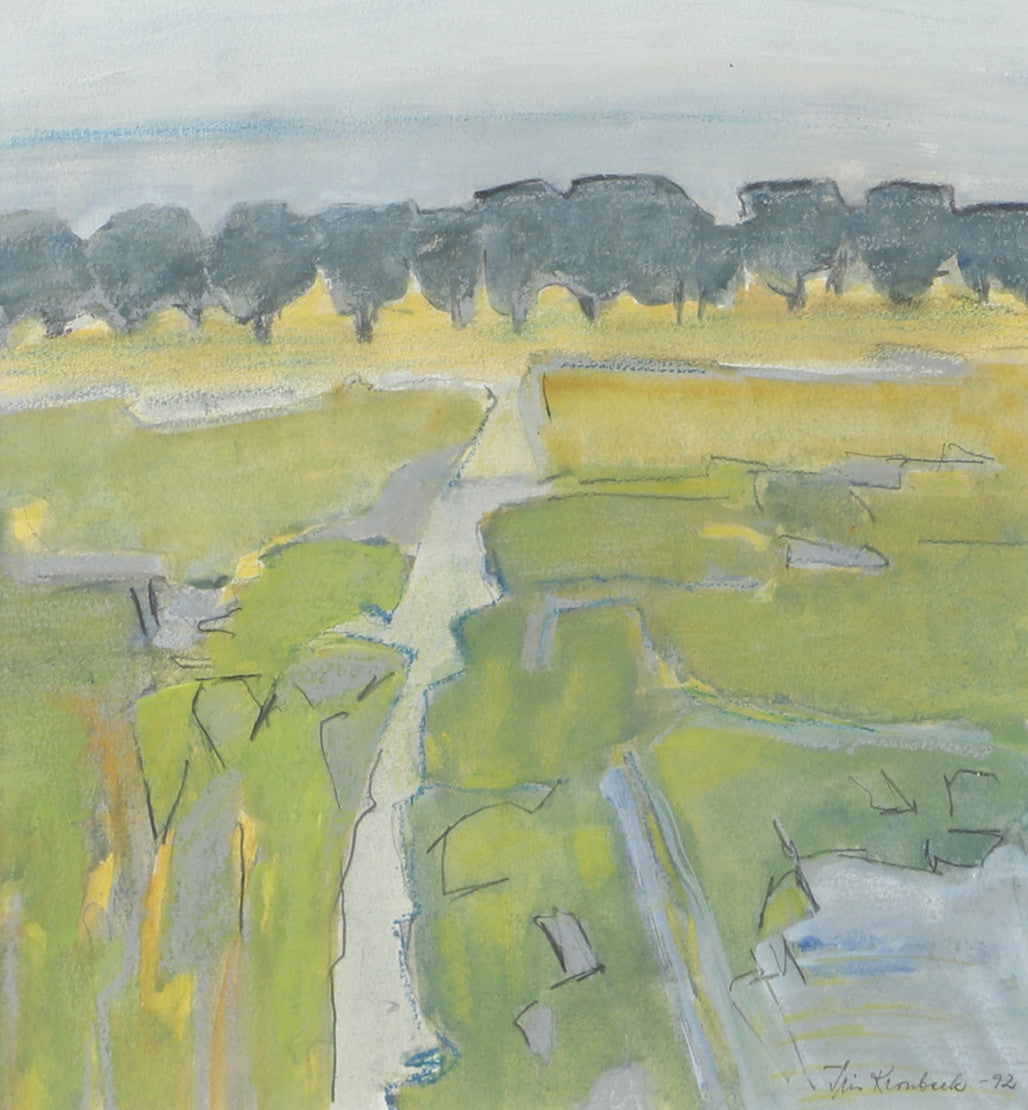 Iris Kronbeck landscape with trees