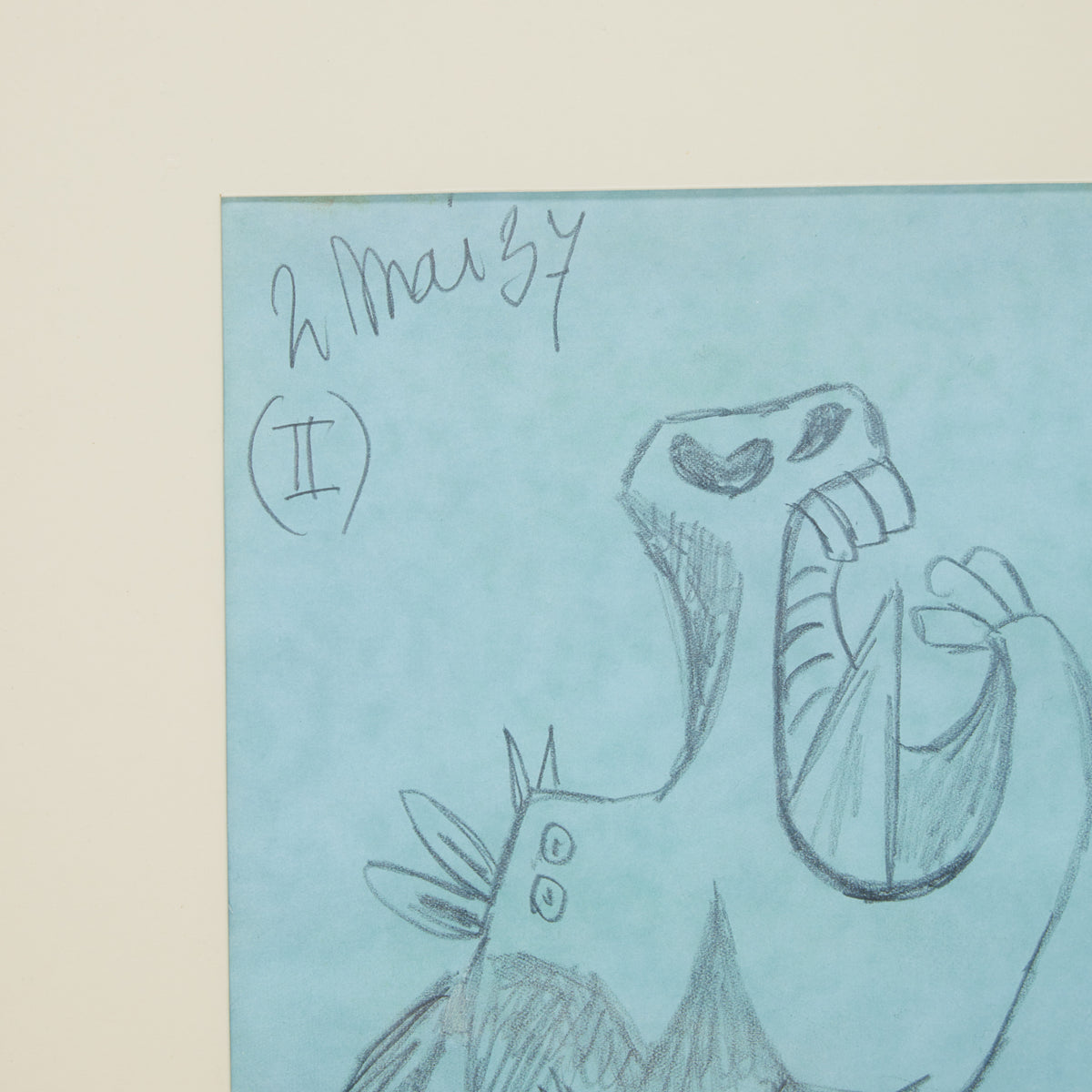 After Pablo Picasso, Facsimile Sketches from "Guernica", Swedish Edition, 1990
