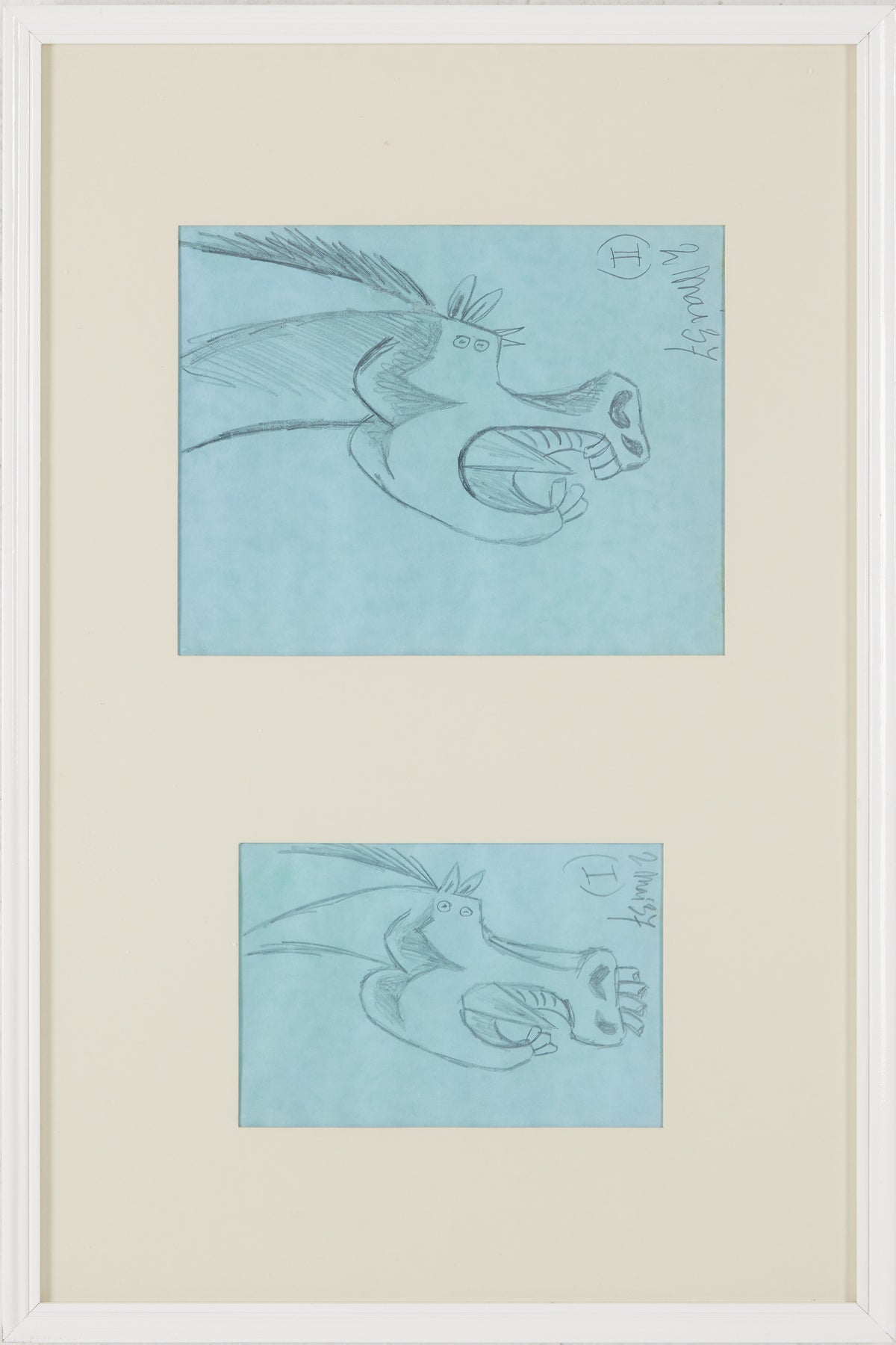 After Picasso facsimile sketches from Guernica
