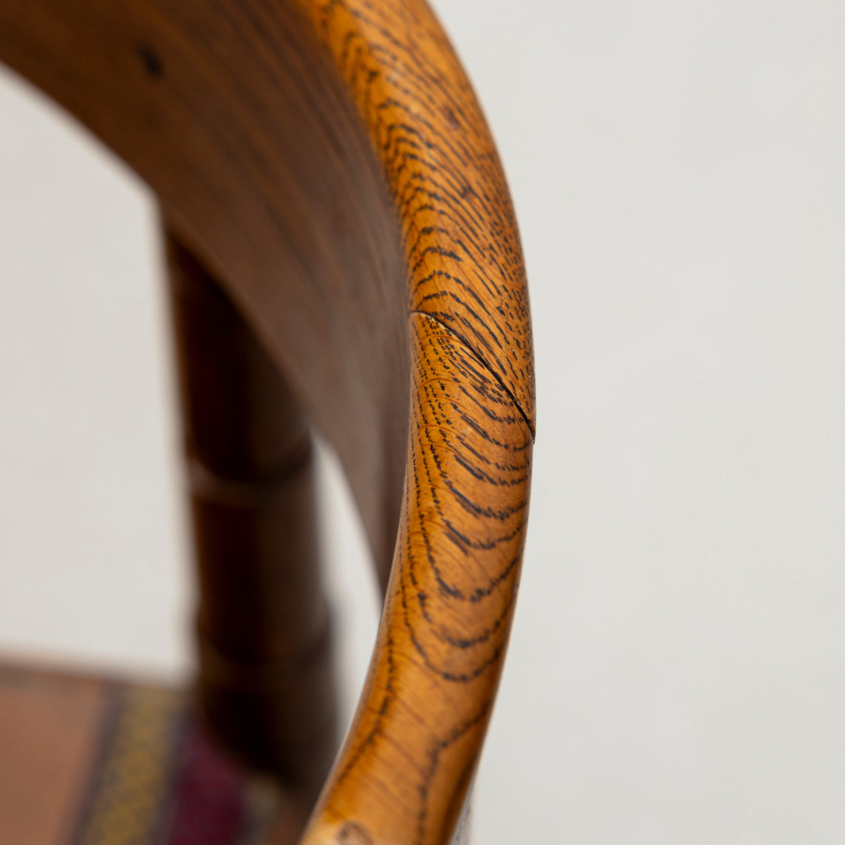 Pair of Swedish Oak Powder Chairs, circa 1900