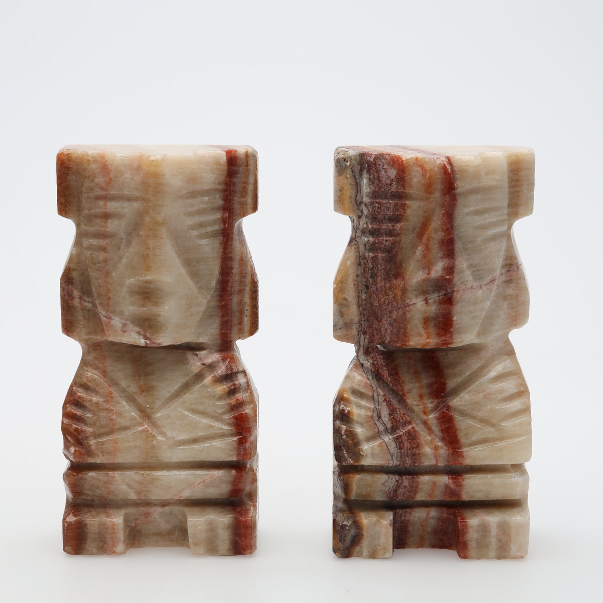 Pair of stone bookends
