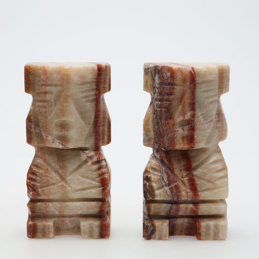 Pair of stone bookends