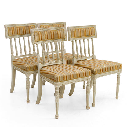 Gustavian Style Six-Piece Salon Suite, Early 20th Century
