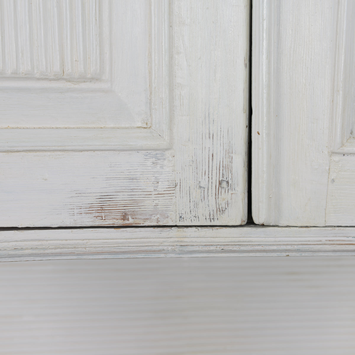 Late Gustavian Two-Part Cabinet, 18th/19th Century