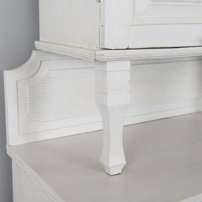 Late Gustavian Two-Part Cabinet, 18th/19th Century