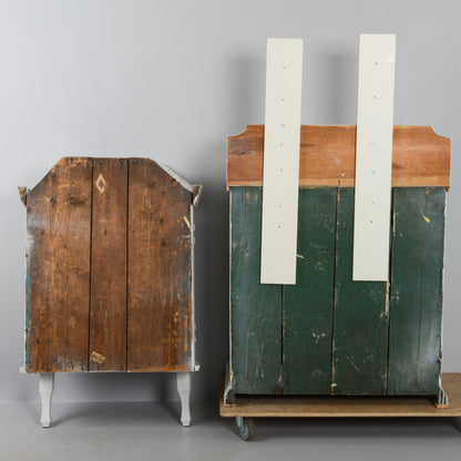 Late Gustavian Two-Part Cabinet, 18th/19th Century