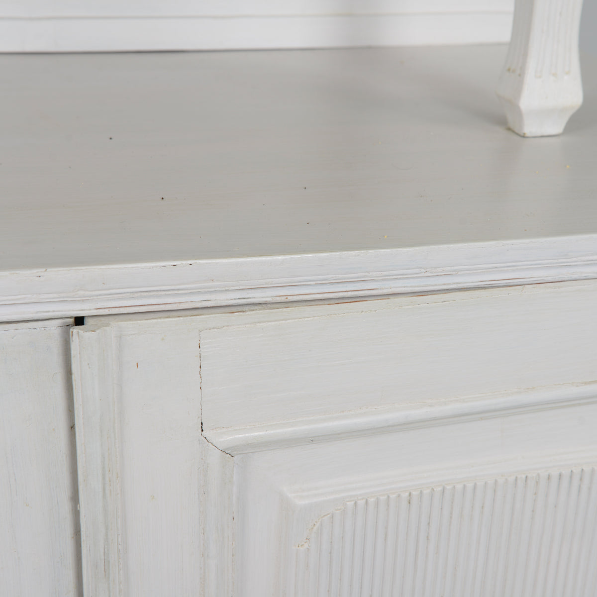 Late Gustavian Two-Part Cabinet, 18th/19th Century