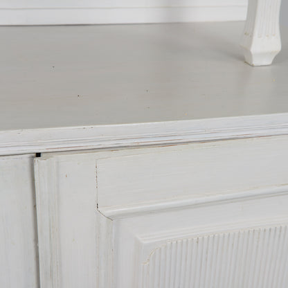 Late Gustavian Two-Part Cabinet, 18th/19th Century