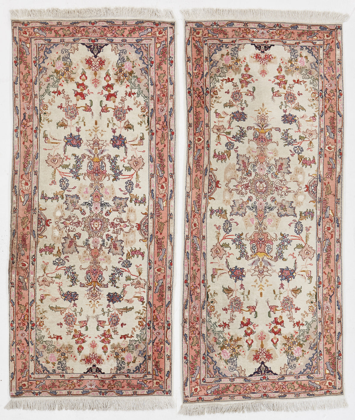 Pair of antique Oriental runner rugs