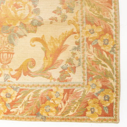 Label detail on Nobilis Paris tapestry