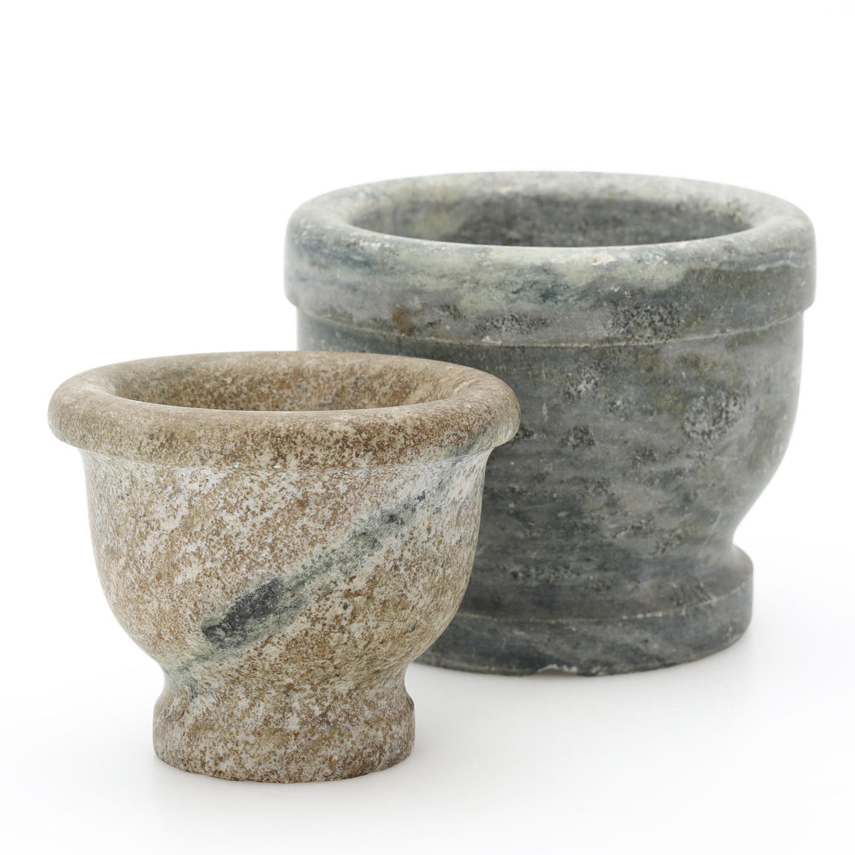 Marble mortars detail